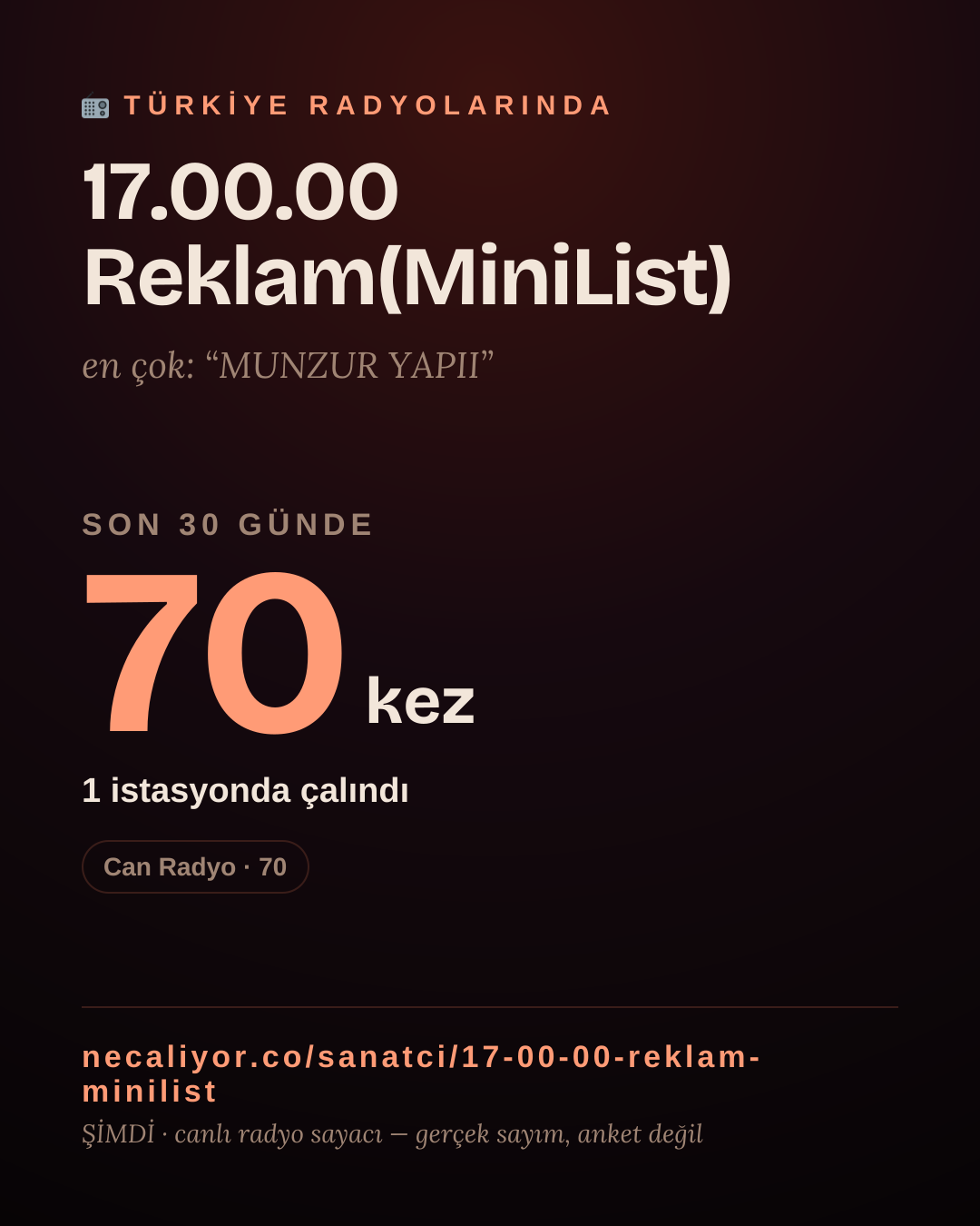 Sanatçısı, menajeri ya da hayranı mısın? Bunu paylaş.