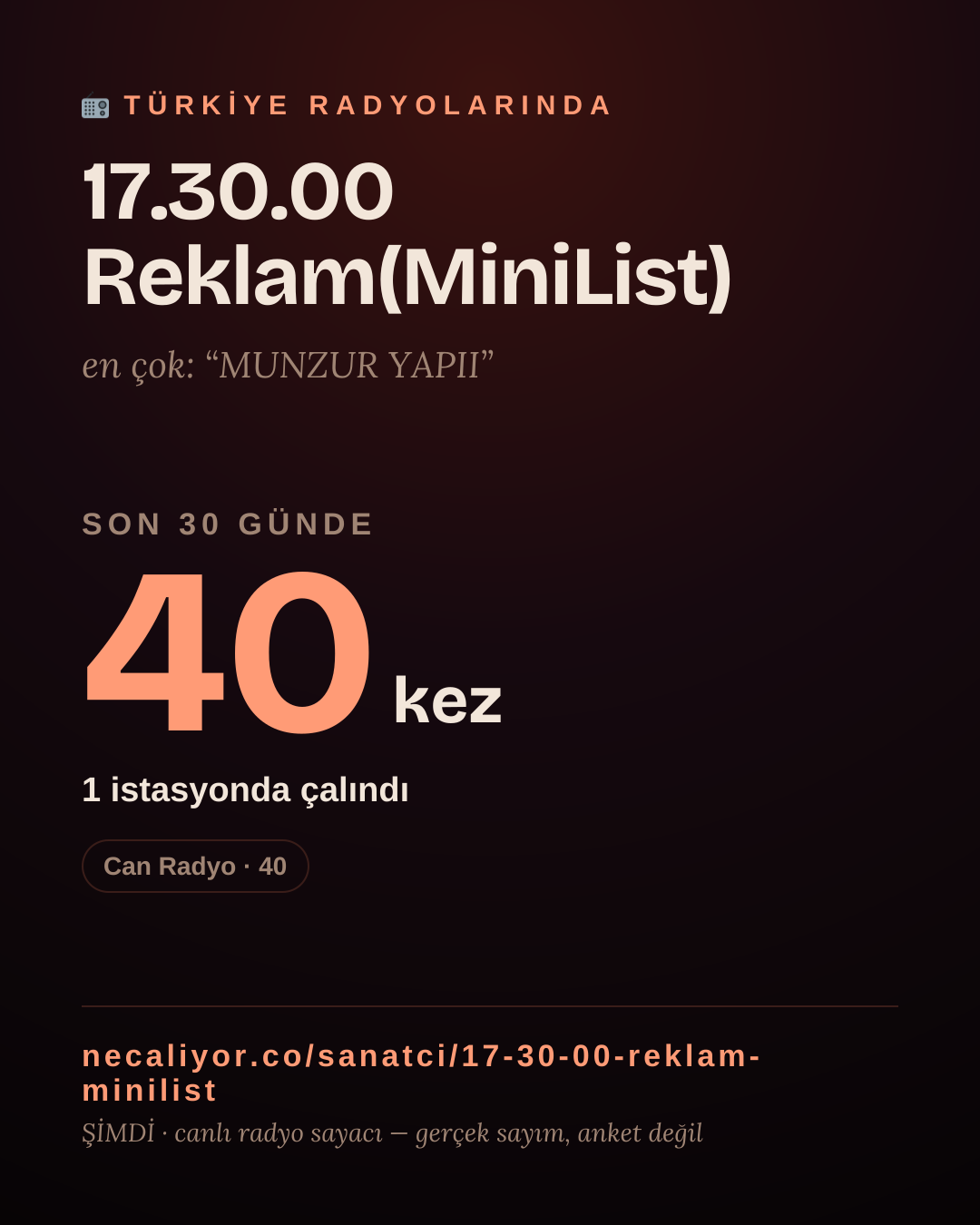 Sanatçısı, menajeri ya da hayranı mısın? Bunu paylaş.